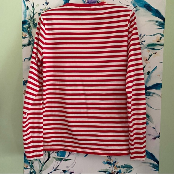 ✨SOLD✨ red & white top ❣️ - Picture 6 of 8